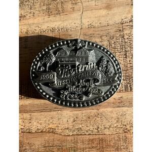 1984 Hesston College Limited Edition Numbered Belt Buckle Made in USA